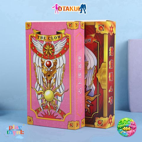 Bộ Bài Tarot Sakura Clow Tiêu Chuẩn - 57 Lá Mới, Hình Ảnh Đạt Chuẩn, Màu Sắc Tươi Sáng, Quà Tặng Fan Hâm Mộ Anime