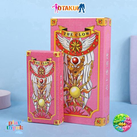 Bộ Bài Tarot Sakura Clow Tiêu Chuẩn - 57 Lá Mới, Hình Ảnh Đạt Chuẩn, Màu Sắc Tươi Sáng, Quà Tặng Fan Hâm Mộ Anime