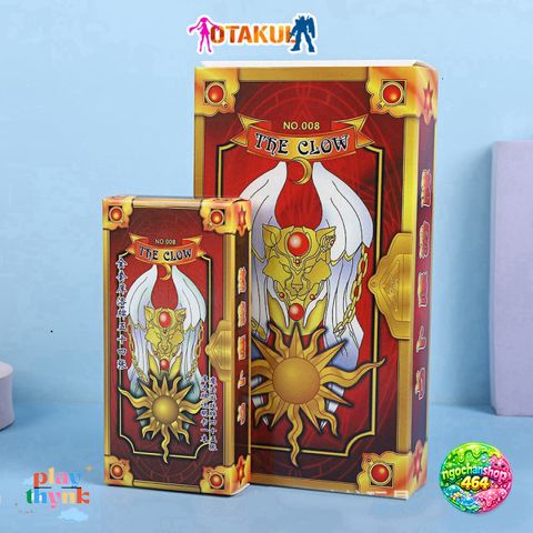 Bộ Bài Tarot Sakura Clow Tiêu Chuẩn - 57 Lá Mới, Hình Ảnh Đạt Chuẩn, Màu Sắc Tươi Sáng, Quà Tặng Fan Hâm Mộ Anime