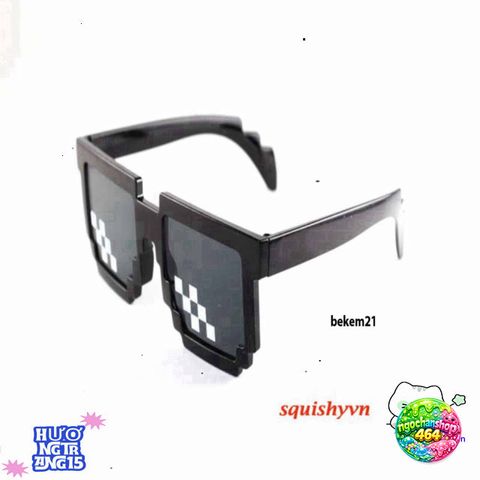 Kính Mát Thug Life Đen - Sunglasses Chất Lượng Cao Cho Game Thủ, Người Đam Mê Meme và Troll - Món Quà Độc Đáo