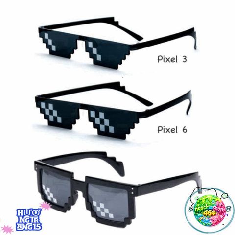 Kính Mát Thug Life 8bit Chống UV 400 - Kính Thời Trang Nam Phong Cách Độc Đáo, Tôn Vinh Cá Tính và Sự Năng Động