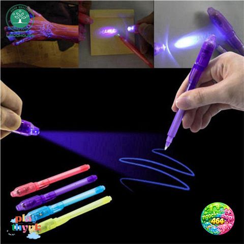 Bút Tàng Hình LED Ma Thuật SYX63 - Bút Viết Đáng Yêu với Đèn UV Đa Chức Năng cho Trẻ Em - Quà Tặng Bí Mật Thú Vị