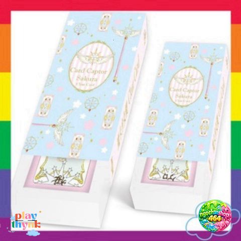 Bộ Bài Tarot Sakura Clear Card - Bộ Bài Bói 20 Lá và 9 Nhân Vật Anime - Quà Tặng Yêu Thích cho Fan Cardcaptor Sakura