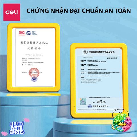 Đất Sét Tự Khô Deli Cho Trẻ Em - Bộ 12/24/36 Màu An Toàn, Không Dính Tay, Dễ Tạo Hình, Chất Liệu An Toàn.