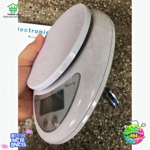 Cân Điện Tử Mini WH-B05 5kg - Chính Xác, Nhỏ Gọn, Tiện Lợi Cho Nấu Ăn Và Kiểm Soát Dinh Dưỡng