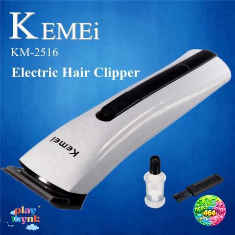 Tông Đơ Cắt Tóc Kemei KM-2516 Sạc Nhanh, An Toàn Cho Trẻ Em, Thiết Kế Nhỏ Gọn, Dễ Sử Dụng - Hàng Đầu Cho Gia Đình