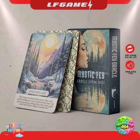Bộ Bài Tiên Tri Mystic Fey Oracle Tiếng Việt - Khám Phá Thế Giới Huyền Bí và Phép Thuật Cổ Xưa