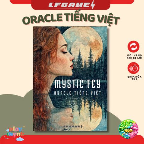 Bộ Bài Tiên Tri Mystic Fey Oracle Tiếng Việt - Khám Phá Thế Giới Huyền Bí và Phép Thuật Cổ Xưa
