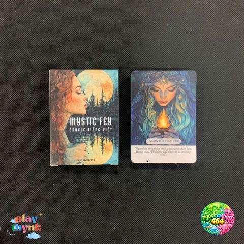 Bộ Bài Tiên Tri Mystic Fey Oracle Tiếng Việt - Khám Phá Thế Giới Huyền Bí và Phép Thuật Cổ Xưa
