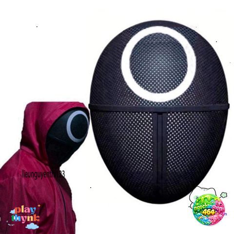 Mặt Nạ Halloween Nàng Con Mực - Mặt Nạ Squid Game An Toàn Cho Trẻ Em, Đồ Chơi Cosplay Sáng Tạo, Thích Hợp Trang Trí Tiệc Hóa Trang