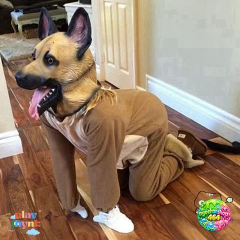 Mặt Nạ Halloween Cá Xanh & Ngựa - Đạo Cụ Cosplay Silicone Độc Đáo Cho Trẻ Em Và Người Lớn, Hóa Trang Vui Nhộn