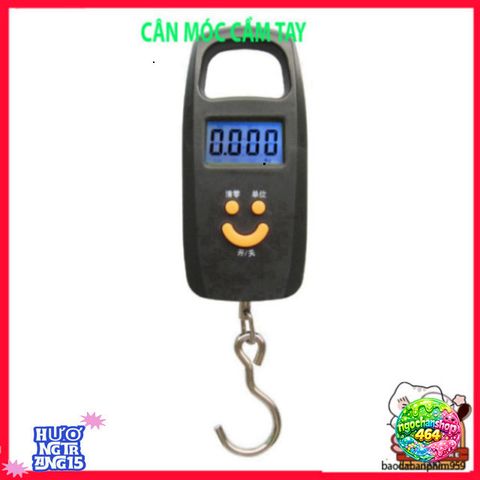 Cân Điện Tử Xách Tay Mini 50kg - Cân Du Lịch Tiện Lợi, Thiết Kế Gọn Nhẹ, Màn Hình LCD, Dễ Dàng Sử Dụng, Phụ Kiện Du Lịch Hữu Ích