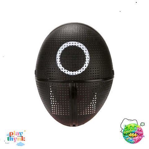 Mặt Nạ Lính Gác Squid Game - Phụ Kiện Hóa Trang Độc Đáo Cho Người Lớn & Trẻ Em - Đồ Chơi Halloween & Cosplay Thịnh Hành