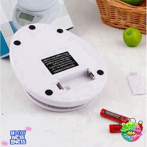 Cân Điện Tử Mini WH B05 - Thiết Kế Gọn Nhẹ, Đo Lường 5kg/1g, Dễ Dàng Sử Dụng Cho Nhà Bếp