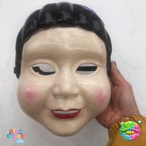 Mặt Nạ Squid Game Robot Cho Halloween - Đồ Hóa Trang Độc Đáo Phim Trò Chơi Con Mực - Phụ Kiện Tiệc Chất Liệu An Toàn