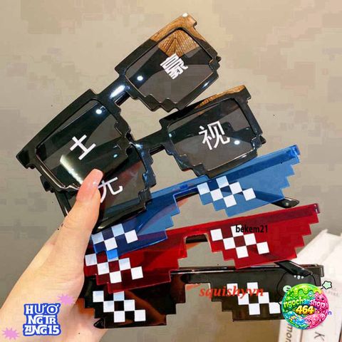Kính Mát Thug Life 6 Chấm - Phiên Bản Mới Phong Cách Thời Trang, Chống UV400, Hợp Thời Cho Nam Giới