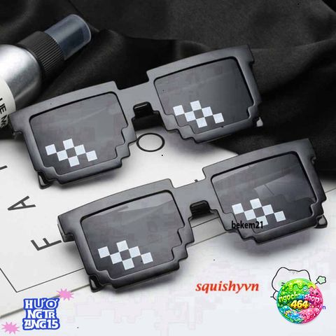 Kính Mát Thug Life 6 Chấm - Phiên Bản Mới Phong Cách Thời Trang, Chống UV400, Hợp Thời Cho Nam Giới