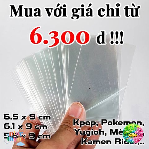 Bọc Bài Card 50 Chiếc, Phù Hợp Với Thẻ Pokémon, Kamen Rider, Kpop, Yugioh, Mèo Nổ - Bảo Vệ Tối Ưu Cho Bộ Bài Của Bạn