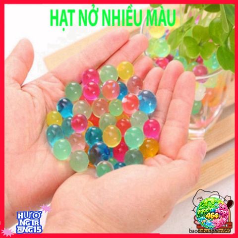 Hạt Tinh Thể Trồng Cây và Hoa - Giải Pháp Trang Trí Mới Cho Không Gian Sống, Nở To Gấp 4-5 Lần, Nhiều Màu Sắc, Dễ Dàng Sử Dụng