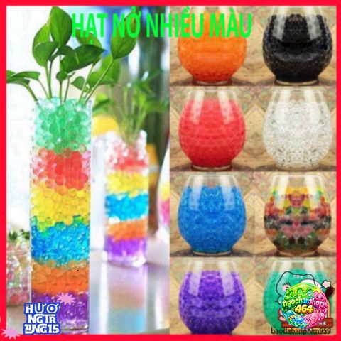 Hạt Tinh Thể Trồng Cây và Hoa - Giải Pháp Trang Trí Mới Cho Không Gian Sống, Nở To Gấp 4-5 Lần, Nhiều Màu Sắc, Dễ Dàng Sử Dụng