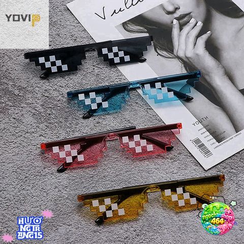 Kính Mát Retro Yovip - Kính Râm Thời Trang Chất Lượng Cao, Thiết Kế Độc Đáo, Quà Tặng Game Việt Nam