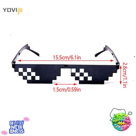 Kính Mát Retro Yovip - Kính Râm Thời Trang Chất Lượng Cao, Thiết Kế Độc Đáo, Quà Tặng Game Việt Nam