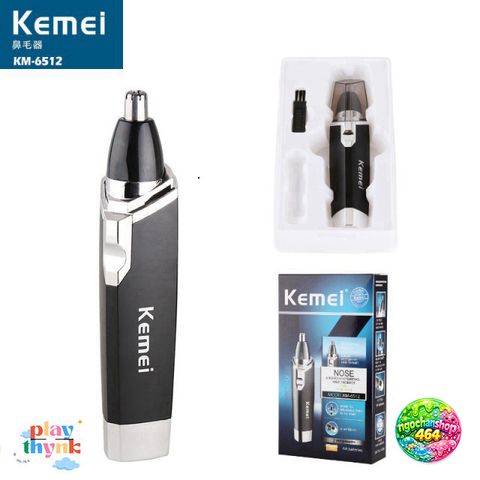 Máy Cắt Lông Mũi Kemei KM-6512 - An Toàn và Tiện Lợi, Dễ Dàng Cắt Lông Mũi, Thiết Kế Sang Trọng - Quà Tặng Ý Nghĩa