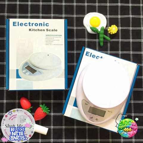 Cân Điện Tử Để Bàn WH-B05 5kg - Cân Thực Phẩm Chính Xác Cao Với Màn Hình LCD - Dễ Sử Dụng Cho Bếp Nhà Bạn