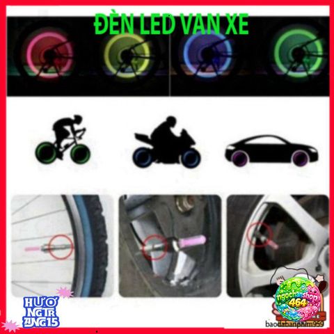 Đèn LED Kích Hoạt Chuyển Động Cho Xe Đạp, Xe Máy, Ô Tô - Set 2 Đèn Thông Minh An Toàn Ban Đêm
