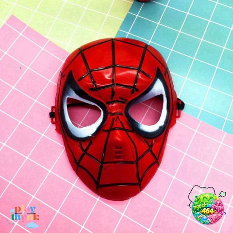 Mặt Nạ Spider-Man Cosplay Cho Bé - Mô Phỏng Siêu Anh Hùng An Toàn, Dễ Điều Chỉnh, Thích Hợp Cho Tiệc Halloween và Hóa Trang Avenger