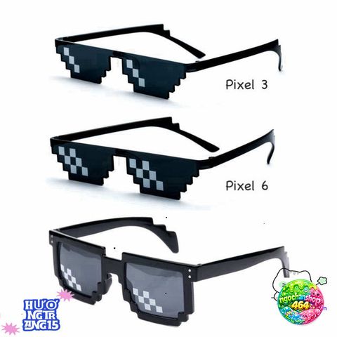 Kính Mát Thug Life 8-Bit UV400 - Kính Chống Nước Polycarbonate Thiết Kế Độc Đáo Cho Nam Giới