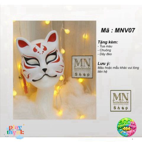 Mặt Nạ Cáo Cosplay Độc Đáo - Hình Cáo Dễ Thương Cho Halloween - Phụ Kiện Hóa Trang Thú Vị