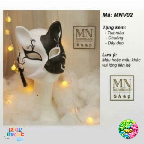 Mặt Nạ Cáo Cosplay Độc Đáo - Hình Cáo Dễ Thương Cho Halloween - Phụ Kiện Hóa Trang Thú Vị