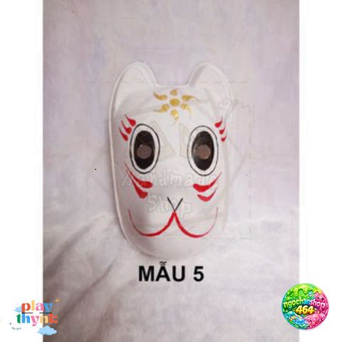 Mặt Nạ Cáo Cosplay Độc Đáo - Hình Cáo Dễ Thương Cho Halloween - Phụ Kiện Hóa Trang Thú Vị