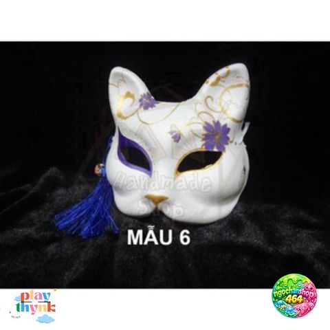 Mặt Nạ Cáo Cosplay Độc Đáo - Hình Cáo Dễ Thương Cho Halloween - Phụ Kiện Hóa Trang Thú Vị