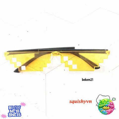 Kính Mắt Thug Life Mine Craft Unisex - Kiểu Dáng Thời Trang, Bền Bỉ và Sang Trọng - Bảo Vệ Tối Ưu cho Mắt