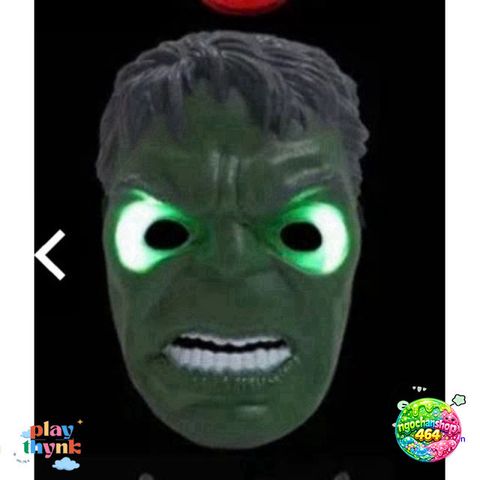 Mặt Nạ Siêu Nhân Phát Sáng Avengers - Khẩu Trang LED Đa Màu Thích Hợp Cho Trẻ Em Và Người Lớn - Quà Tặng Độc Đáo