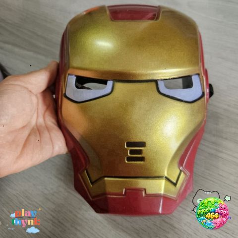 Mặt Nạ Siêu Nhân Phát Sáng Avengers - Khẩu Trang LED Đa Màu Thích Hợp Cho Trẻ Em Và Người Lớn - Quà Tặng Độc Đáo