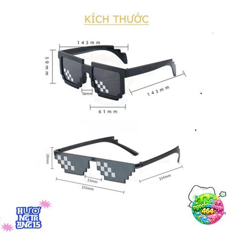 Kính Mát TINA K304 Thug Life - Kính Chống Tia UV Thời Trang Tiệc Tùng Độc Đáo Cho Nam Nữ, Hóa Trang Chụp Ảnh