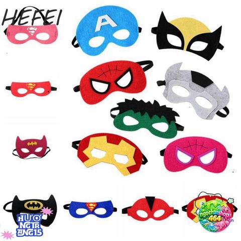 Mặt Nạ Nỉ Người Nhện Đáng Yêu - Đồ Chơi Cosplay Siêu Anh Hùng Trẻ Em - Quà Tặng Bữa Tiệc Halloween