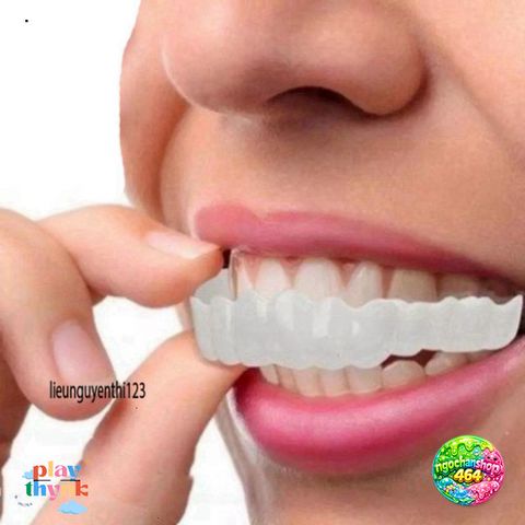 Hàm Răng Giả Silicone Trắng Sáng - Dành Cho Nụ Cười Xinh Nhắn, Thoải Mái Và Đẹp Hoàn Hảo, Phù Hợp Mọi Lứa Tuổi