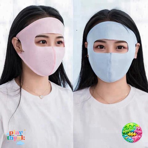 Khẩu trang Ninja chống nắng rộng, thiết kế thời trang, bảo vệ UV - Giúp che kín mặt, thoải mái thở, dễ giặt sạch