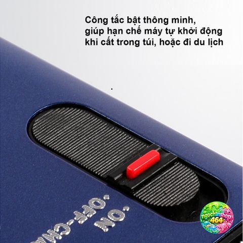 Máy Cạo Râu Yandou SC312 Mini Sạc Nhanh, Lưỡi Dao Thép Không Gỉ, Bảo Hành 12 Tháng - Tiện Lợi Cho Đàn Ông