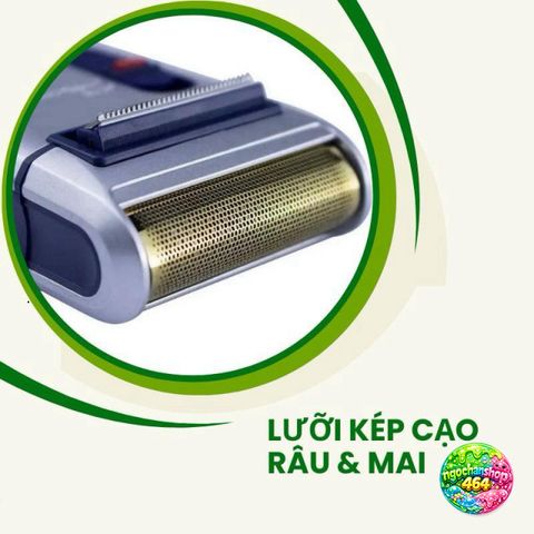 Máy Cạo Râu Yandou Chính Hãng - Sạc Pin Nhỏ Gọn, Lưỡi Cắt Sắc Bén, Quà Tặng Ý Nghĩa Cho Nam Giới
