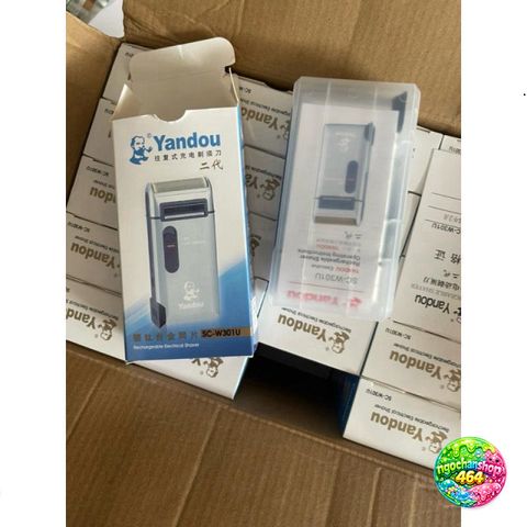 Máy Cạo Râu Yandou Chính Hãng - Sạc Pin Nhỏ Gọn, Lưỡi Cắt Sắc Bén, Quà Tặng Ý Nghĩa Cho Nam Giới