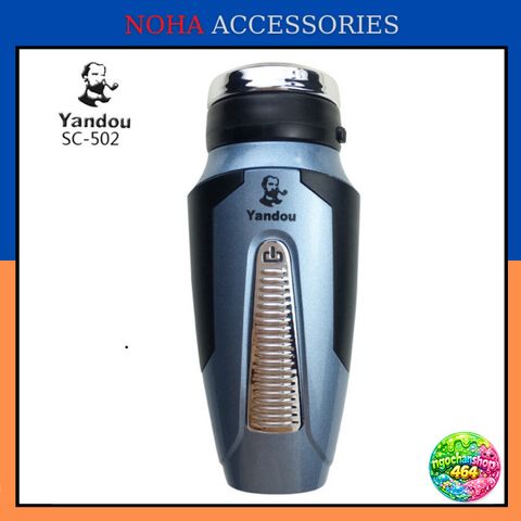 Máy Cạo Râu Yandou SC502 Sạc Lại - Thiết Kế Đẹp, Lưỡi Xoay Mạnh Mẽ, Dễ Dàng Mang Theo Khi Du Lịch