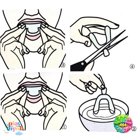 Khay Làm Trắng Răng Nhựa Silicone 4 Mảnh Bền, Mềm Dễ Sử Dụng - Bộ Dụng Cụ Chăm Sóc Răng Miệng Tại Nhà