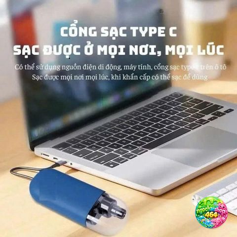Máy Cạo Râu Cao Cấp YanDou & Máy Tỉa Lông Mũi KonKa - An Toàn, Tiện Lợi, Thiết Kế Nhỏ Gọn, Phụ Kiện Chăm Sóc Cá Nhân