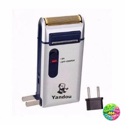 Máy Cạo Râu Yandou Pin Sạc Nhỏ Gọn - Lưỡi Ngang Cao Cấp Cho Nam, Tiện Lợi Mang Theo Khi Du Lịch, Tặng Quà Ý Nghĩa