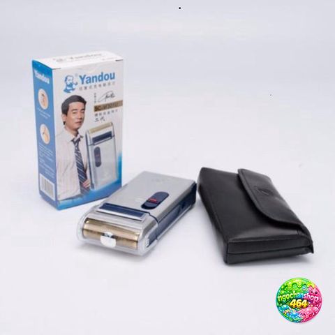 Máy Cạo Râu Yandou Pin Sạc Nhỏ Gọn - Lưỡi Ngang Cao Cấp Cho Nam, Tiện Lợi Mang Theo Khi Du Lịch, Tặng Quà Ý Nghĩa